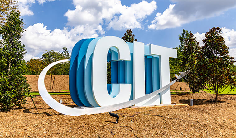 CLT sign in the airport